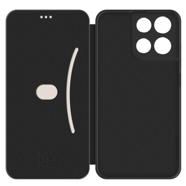 Фото - Чохол для смартфону MAKE Flip for Motorola G57/G57 Power, Black (MCP-MG57/G57PBK)