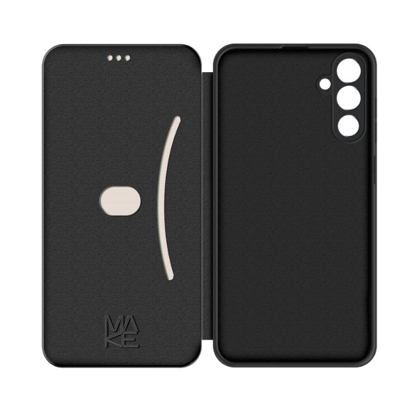 Фото - Чехол для смартфона MAKE Flip for Samsung Galaxy A18/A17, Black (MCP-SA18/SA17BK)