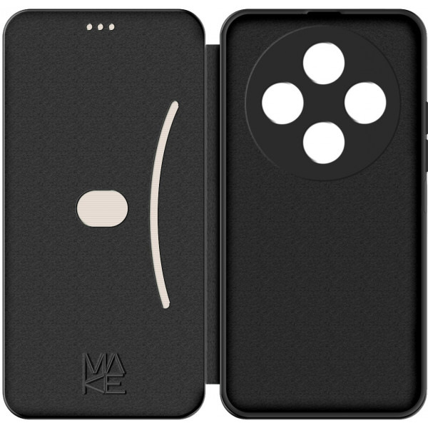 Фото - Чехол для смартфона MAKE Flip Xiaomi Redmi 14C/Poco C75 Black (MCP-XR14C/PC75BK)