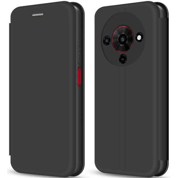 Фото - Чохол для смартфона MAKE ZTE Blade A76 Flip Black (MCP-ZBA76BK)