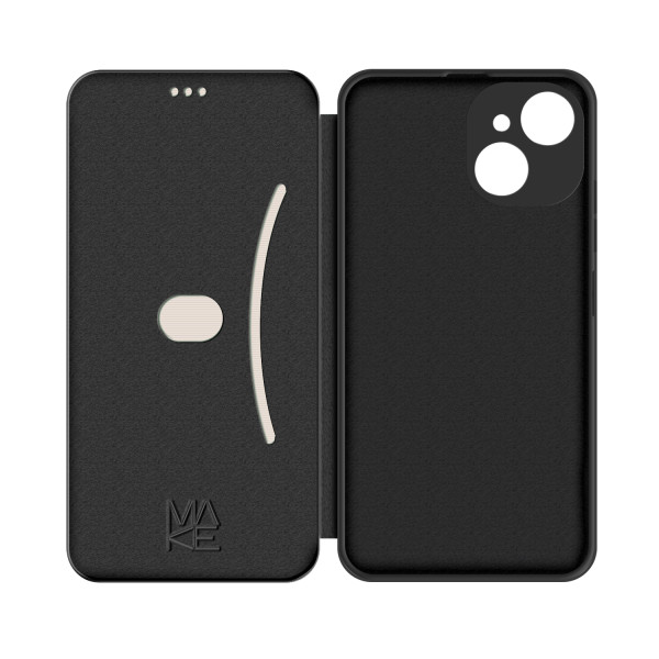 Фото - Чохол для смартфона MAKE Flip Ink for Tecno Spark 40C, Black (MCP-TS40CIB)