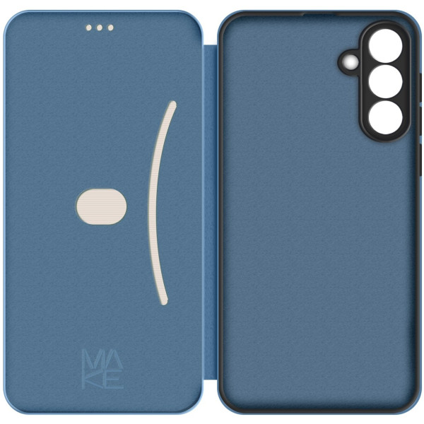 Фото - Чехол для смартфона MAKE Flip for Samsung A37, Blue (MCP-SA37BL)