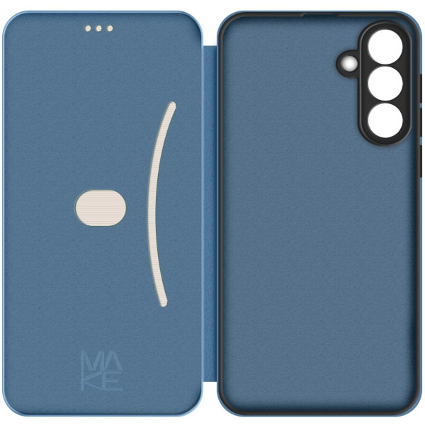 Фото - Чехол для смартфона MAKE Flip for Samsung A57, Blue (MCP-SA57BL)