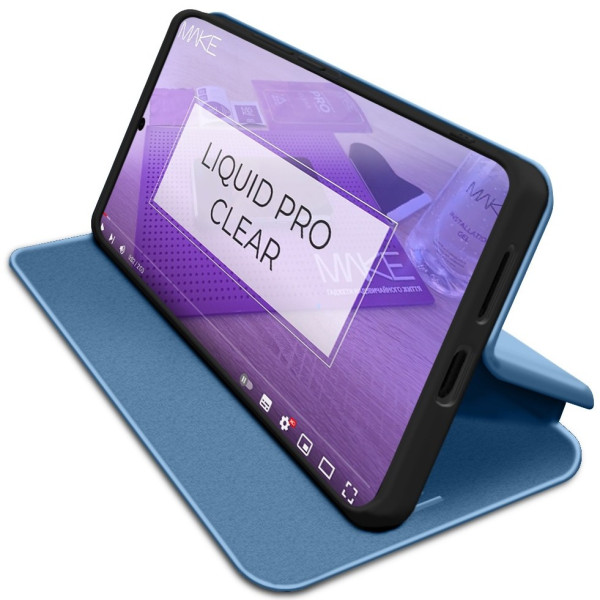 Фото - Чехол для смартфона MAKE Flip for Samsung A57, Blue (MCP-SA57BL)