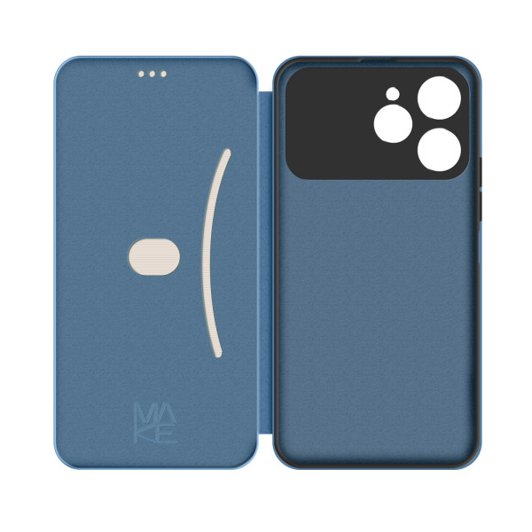 Фото - Чохол для смартфона MAKE Flip Mirage for Tecno Spark 40, Blue (MCP-TS40ML)