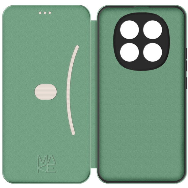 Фото - Чехол для смартфона MAKE Flip for Xiaomi Redmi Note 15, Forest Green (MCP-XRN15FG)