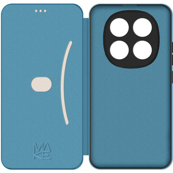 Фото - Чехол для смартфона MAKE Flip for Xiaomi Redmi Note 15 Pro 5G, Glacier Blue (MCP-XRN15P5GGB)