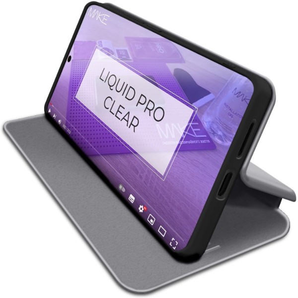 Фото - Чехол для смартфона MAKE Samsung A56 Flip Grey (MCP-SA56GR)