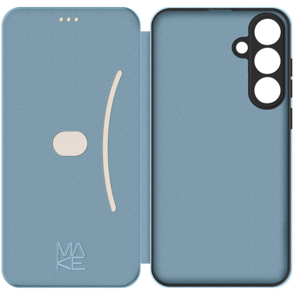 Фото - Чехол для смартфона MAKE Flip for Samsung S25 FE, Ice Blue (MCP-SS25FEIB)
