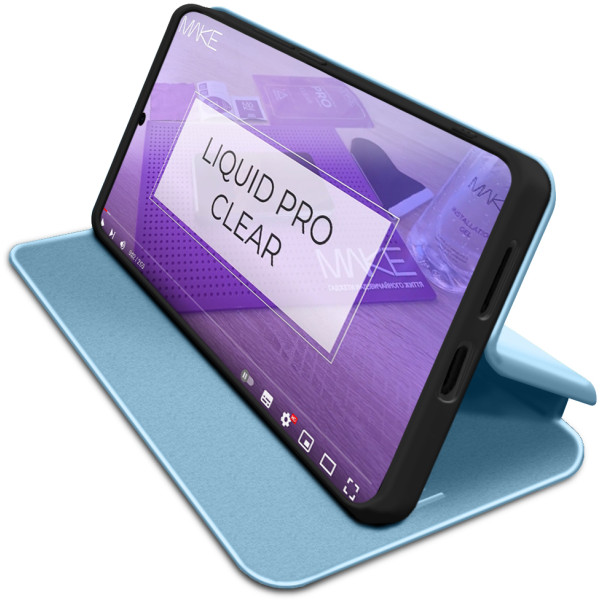 Фото - Чехол для смартфона MAKE Flip for Samsung S25 FE, Ice Blue (MCP-SS25FEIB)