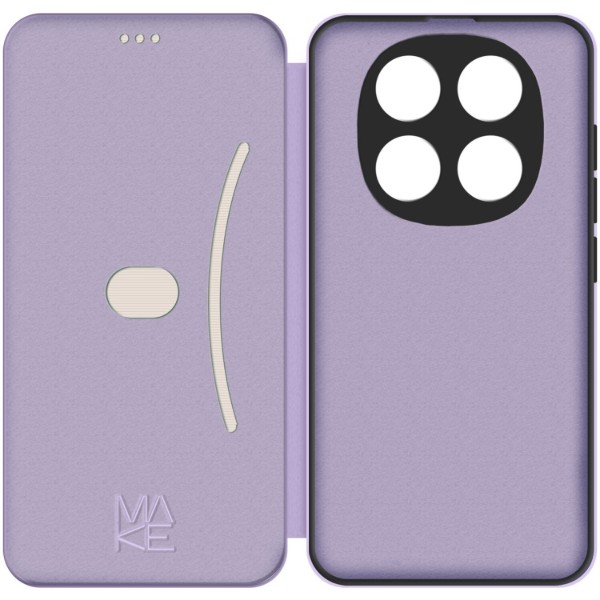 Фото - Чехол для смартфона MAKE Xiaomi Redmi Note 14 Pro 5G/Poco X7 Flip Lavender Purple (MCP-XRN14P5G/PX7LP)