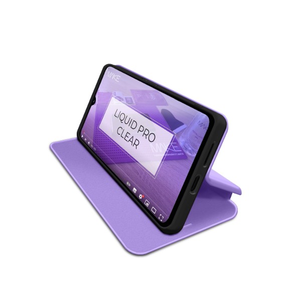 Фото - Чохол для смартфону MAKE Flip for Samsung A07, Light Violet (MCP-SA07PL)