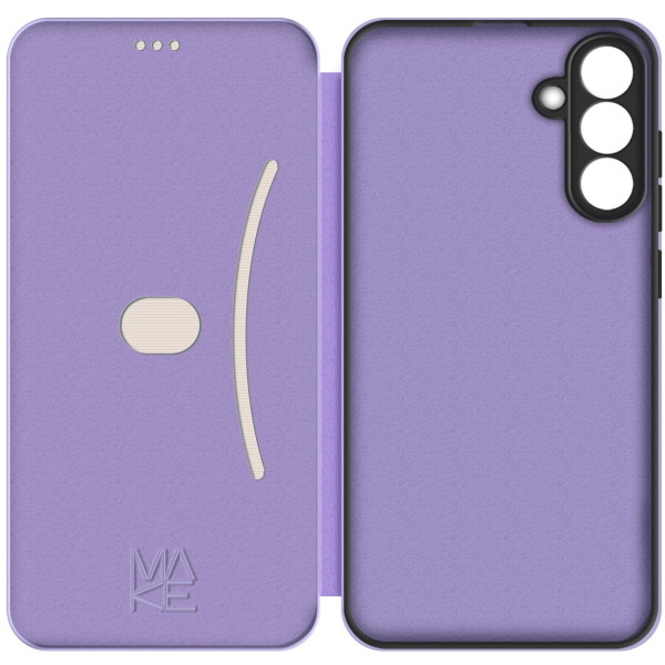 Фото - Чехол для смартфона MAKE Flip for Samsung A37, Lilac (MCP-SA37LC)