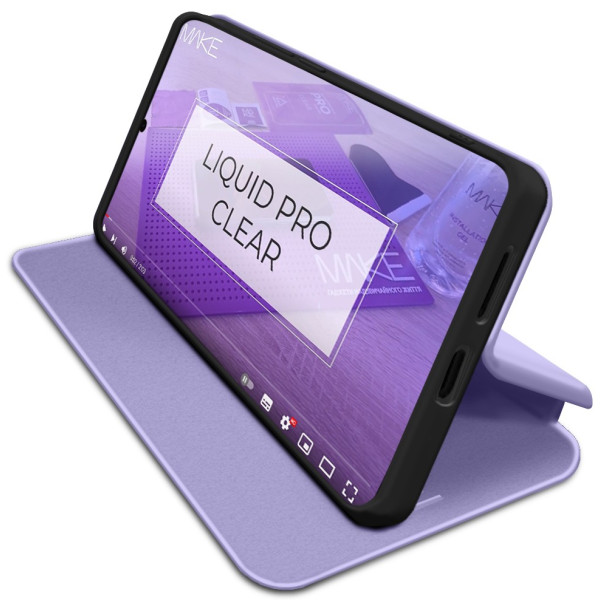 Фото - Чохол для смартфону MAKE Flip for Samsung A57, Lilac (MCP-SA57LC)