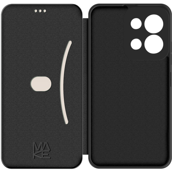 Фото - Чехол для смартфона MAKE Flip for Xiaomi Redmi 15C/Poco C85, Midnight Black (MCP-XR15CMB)
