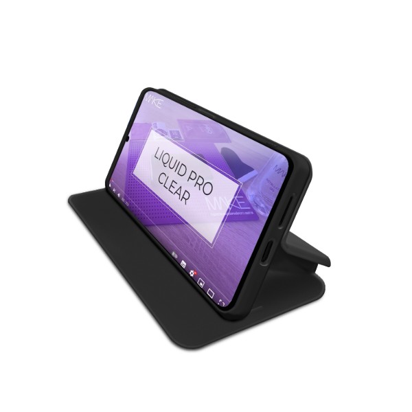 Фото - Чохол для смартфону MAKE Flip for Xiaomi Redmi 15, Midnight Black (MCP-XR15MB)