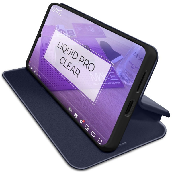 Фото - Чехол для смартфона MAKE Flip for Samsung A37, Navy (MCP-SA37NV)