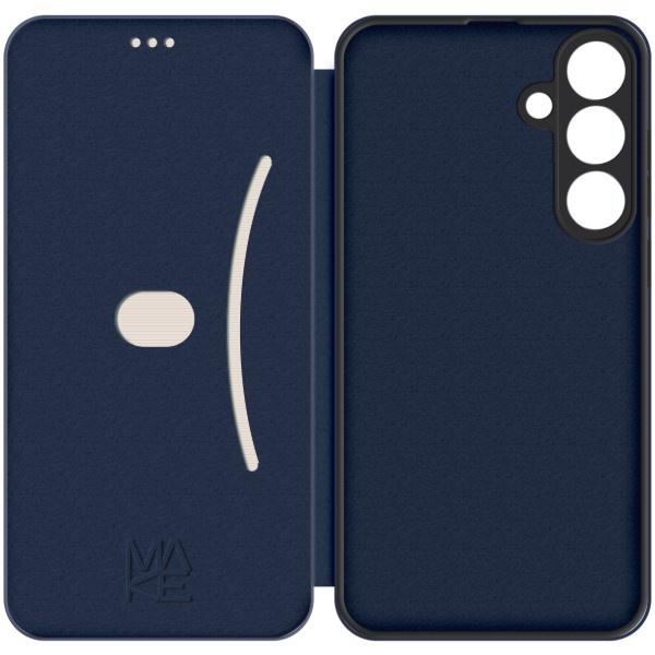 Фото - Чохол для смартфону MAKE Flip for Samsung S25 FE, Navy (MCP-SS25FENV)