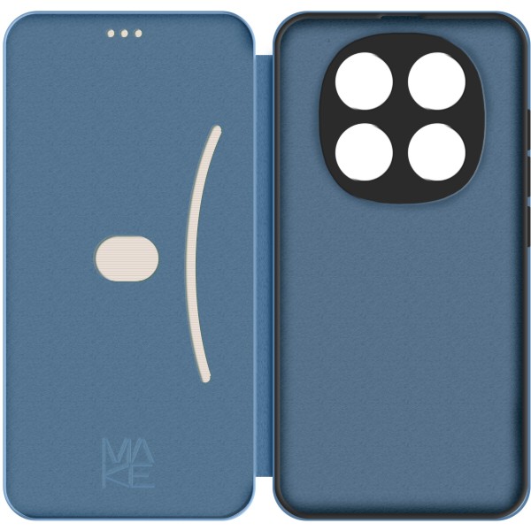 Фото - Чехол для смартфона MAKE Flip Xiaomi Redmi Note 14 Pro 4G Teal (MCP-XRN14P4GTL)