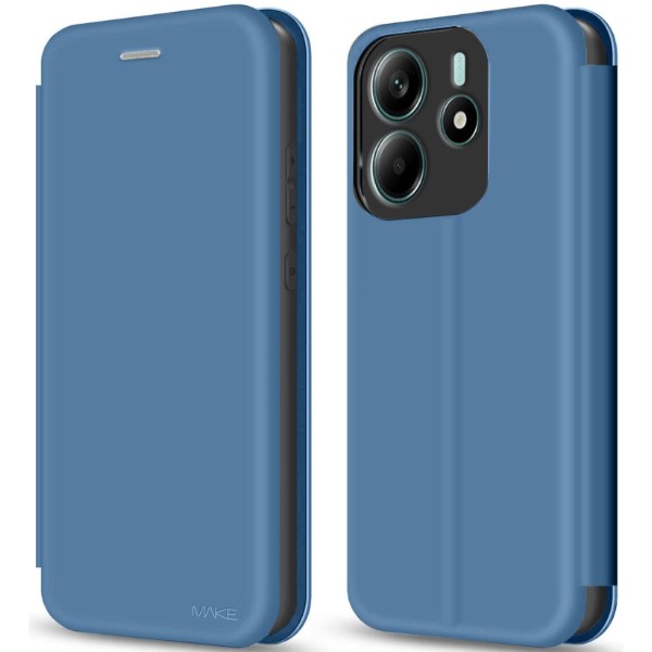 Фото - Чехол для смартфона MAKE Flip Xiaomi Redmi Note 14 4G Blue Ocean (MCP-XRN144GTL) Фото - Чехол для смартфона MAKE Flip Xiaomi Redmi Note 14 4G Blue Ocean (MCP-XRN144GTL)