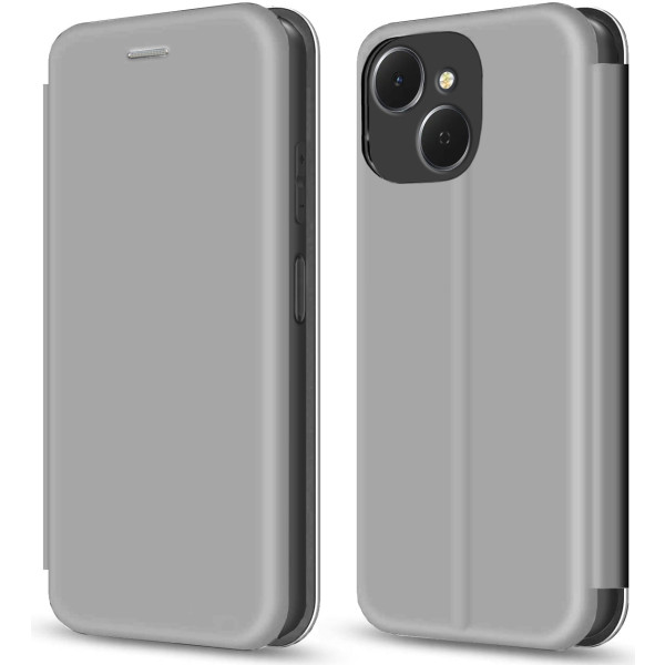 Фото - Чохол для смартфона MAKE Flip for Tecno Spark 40C, Titanium Grey (MCP-TS40CTG)