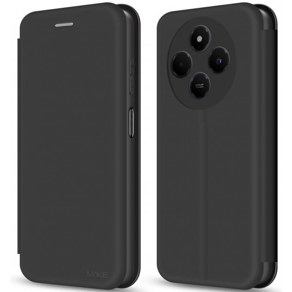 Фото - Чехол для смартфона MAKE Flip Xiaomi Redmi 14C/Poco C75 Black (MCP-XR14C/PC75BK)