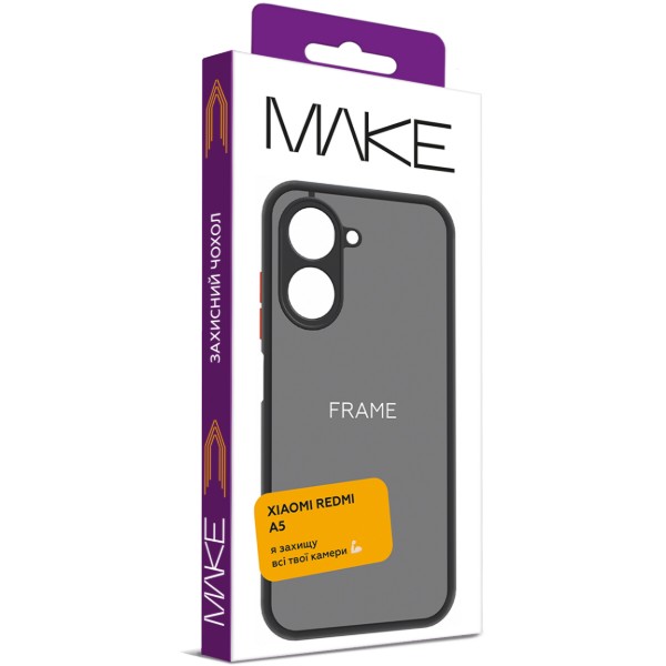 Фото - Чехол для смартфона MAKE Xiaomi Redmi A5 Frame Black (MCF-XRA5BK)