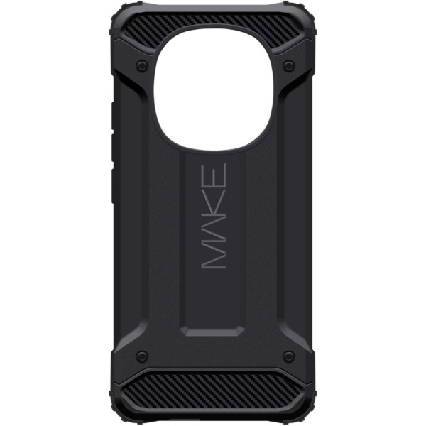Фото - Чехол для смартфона MAKE Xiaomi Redmi Note 14 Pro 5G/Poco X7 Panzer Black (MCN-XRN14P5G/PX7)