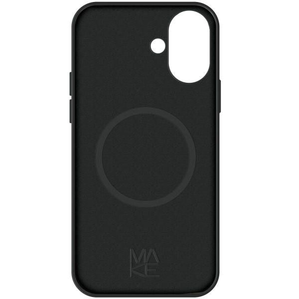 Фото - Чехол для смартфона MAKE Apple iPhone 16 Silicone Magnet Pro Black (MCLPM-AI16BK)