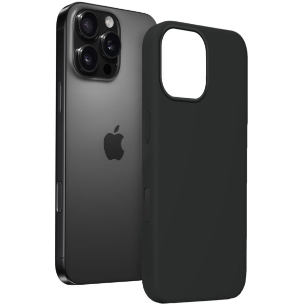 Фото - Чохол для смартфону MAKE Apple iPhone 16 Pro Max Silicone Magnet Pro Black (MCLPM-AI16PMBK)