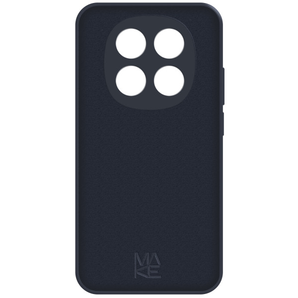 Фото - Чехол для смартфона MAKE Xiaomi Redmi Note 14 Pro 4G Silicone Midnight Black (MCL-XRN14P4GBK)