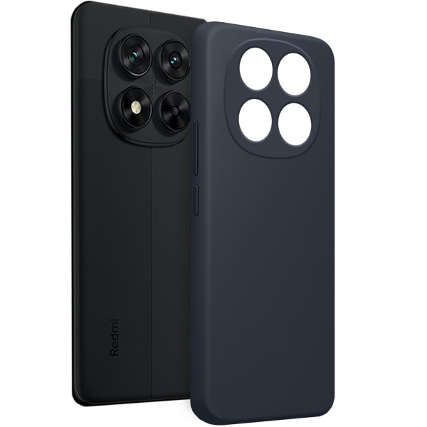 Фото - Чехол для смартфона MAKE Xiaomi Redmi Note 14 Pro 4G Silicone Midnight Black (MCL-XRN14P4GBK)