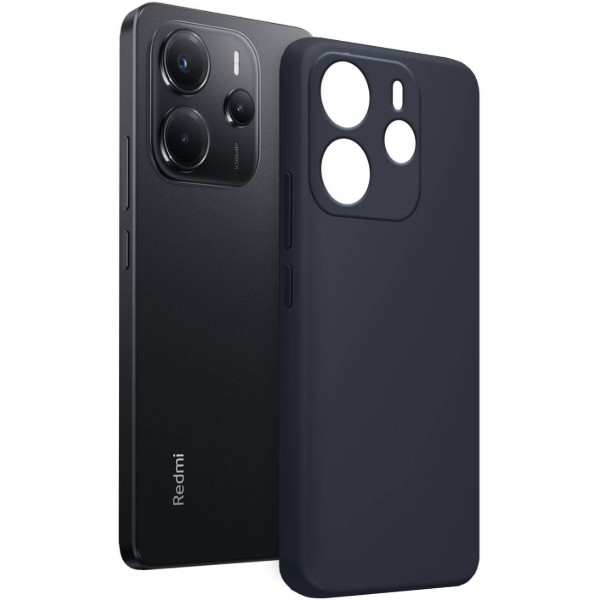 Фото - Чехол для смартфона MAKE Xiaomi Redmi Note 14 4G Silicone Black (MCL-XRN144GBK)