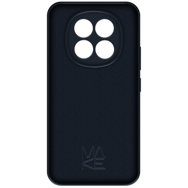 Фото - Чохол для смартфону MAKE Silicone for Xiaomi Redmi Note 15, Black (MCL-XRN15BK)