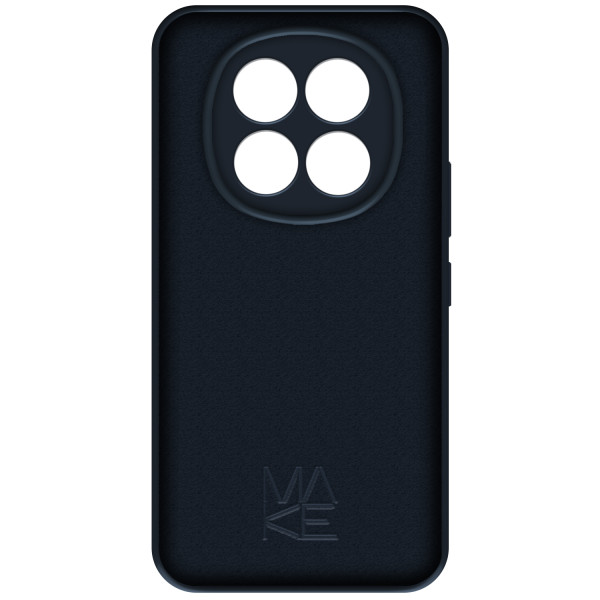 Фото - Чехол для смартфона MAKE Silicone for Xiaomi Redmi Note 15 Pro, Black 4G (MCL-XRN15PBK)