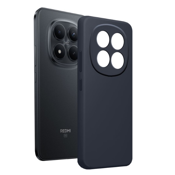Фото - Чохол для смартфону MAKE Silicone for Xiaomi Redmi Note 15 Pro+, Black (MCL-XRN15PPBK)