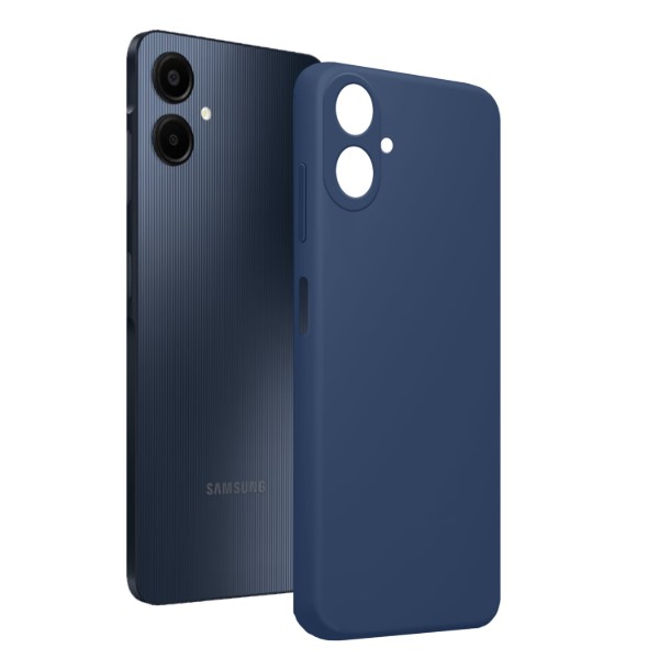 Фото - Чехол для смартфона MAKE Silicone for Samsung A07, Dark Blue (MCL-SA07BL)