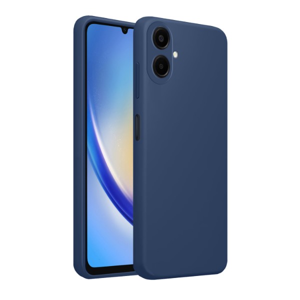 Фото - Чехол для смартфона MAKE Silicone for Samsung A07, Dark Blue (MCL-SA07BL)