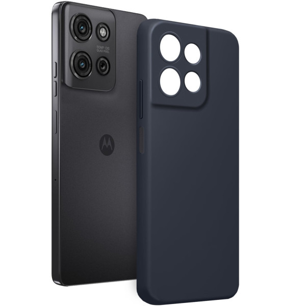 Фото - Чохол для смартфону MAKE Motorola G75 Silicone Charcoal Grey (MCL-MG75CG)