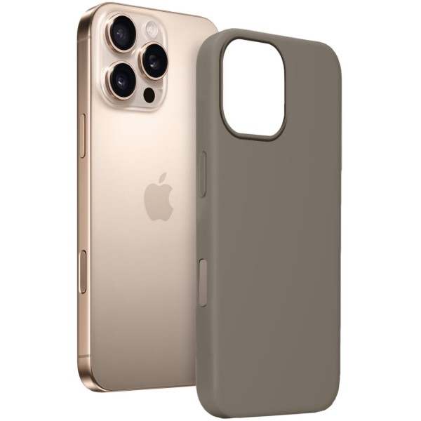 Фото - Чехол для смартфона MAKE Apple iPhone 16 Pro Max Silicone Magnet Pro Clay (MCLPM-AI16PMCL)