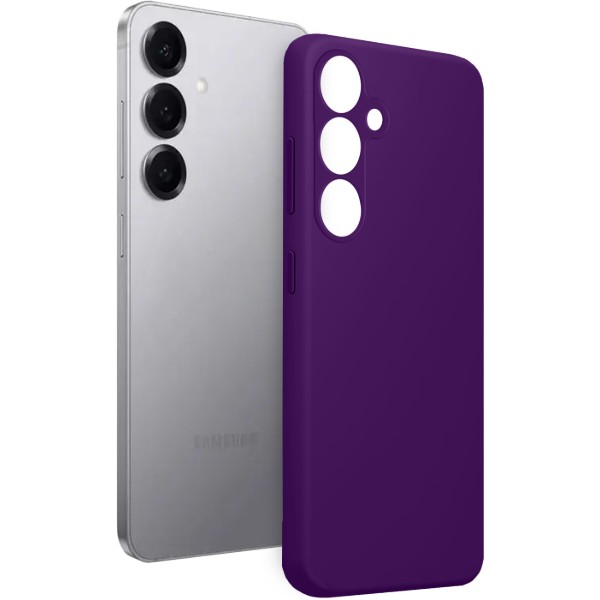 Фото - Чехол для смартфона MAKE Silicone Samsung S25 Deep Purple (MCL-SS25DP)