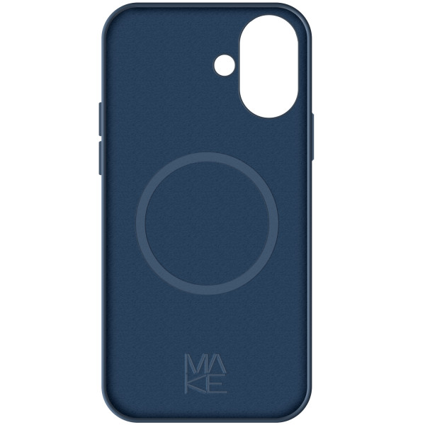 Фото - Чохол для смартфону MAKE Apple iPhone 16 Silicone Magnet Pro Denim (MCLPM-AI16DN)