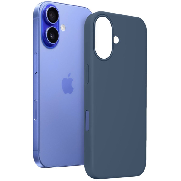 Фото - Чохол для смартфону MAKE Apple iPhone 16 Silicone Magnet Pro Denim (MCLPM-AI16DN)