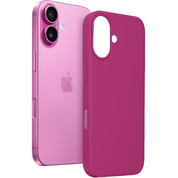 Фото - Чехол для смартфона MAKE Apple iPhone 16 Silicone Magnet Pro Fuchsia (MCLPM-AI16FC)