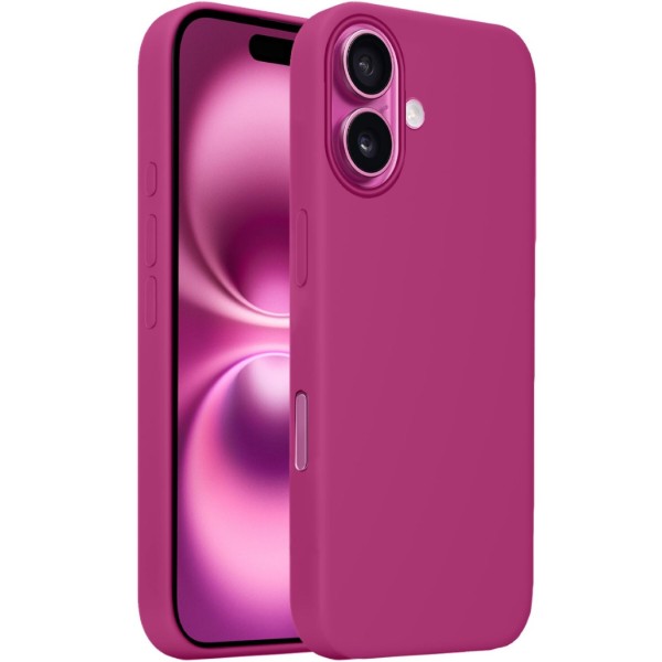 Фото - Чехол для смартфона MAKE Apple iPhone 16 Silicone Magnet Pro Fuchsia (MCLPM-AI16FC)