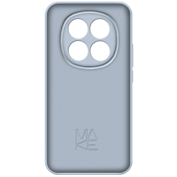 Фото - Чехол для смартфона MAKE Silicone for Xiaomi Redmi Note 15 Pro, Glacier Blue 4G (MCL-XRN15PGB)