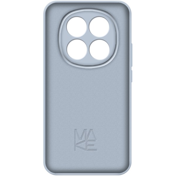 Фото - Чехол для смартфона MAKE Silicone for Xiaomi Redmi Note 15 Pro 5G, Glacier Blue (MCL-XRN15P5GGB)