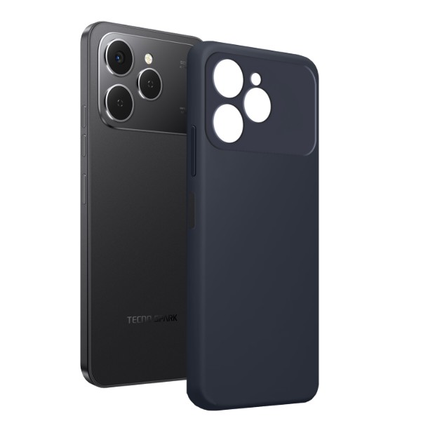 Фото - Чохол для смартфона MAKE Tecno Spark 40 Silicone Ink Black (MCL-TS40IB)