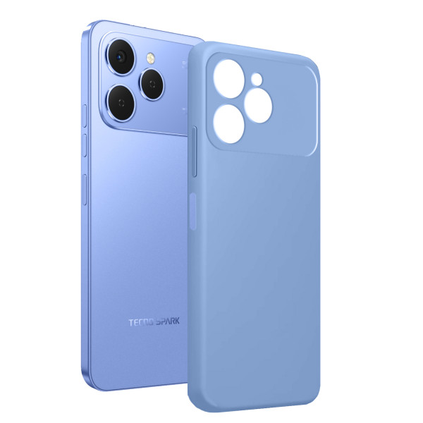 Фото - Чохол для смартфона MAKE Tecno Spark 40 Silicone Mirage Blue (MCL-TS40ML)