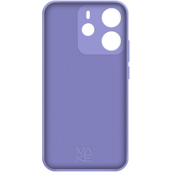 Фото - Чехол для смартфона MAKE Redmi Note 14 4G Silicone Mist Purple (MCL-XRN144GMP)